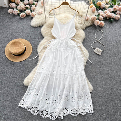Women's Summer Sleeveless Spaghetti Strap Dress 280
