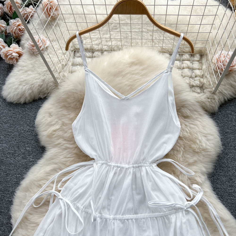 Women's Summer Sleeveless Spaghetti Strap Dress 280