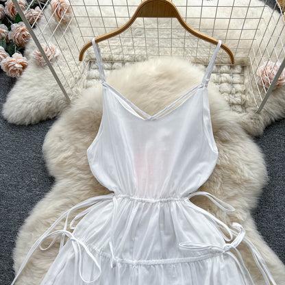 Women's Summer Sleeveless Spaghetti Strap Dress 280