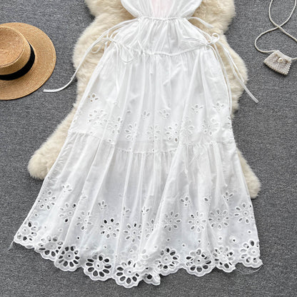 Women's Summer Sleeveless Spaghetti Strap Dress 280