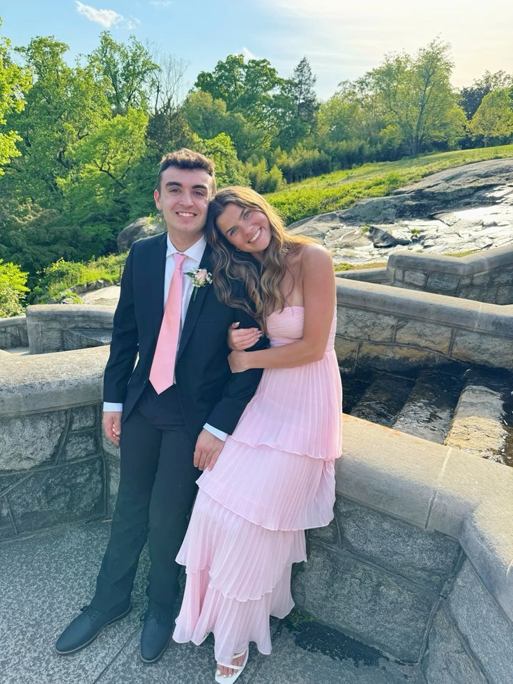 Pink Layer Prom Dress Formal Dress Evening Gowns J4089